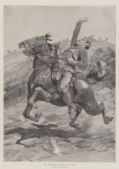 La dernière chevauchée du Yeoman impérial - Richard Caton Woodville junior