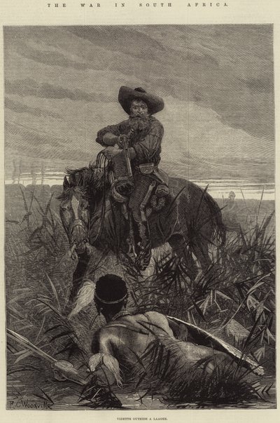 La guerre en Afrique du Sud - Richard Caton Woodville junior