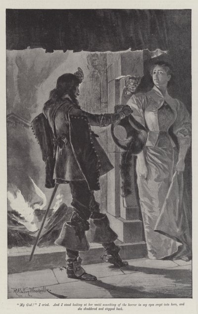 Sous la robe rouge, par Stanley J Weyman - Richard Caton Woodville junior