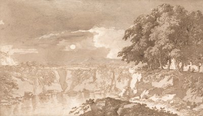 Paysage de lac italien - Richard Cooper the Elder