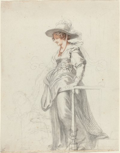 Maria Cosway avec sa fille Louisa - Richard Cosway