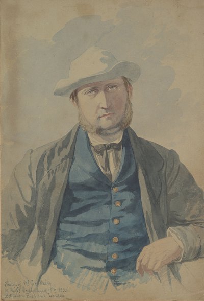 Portrait de M. George Bailey, 1855 - Richard Dadd
