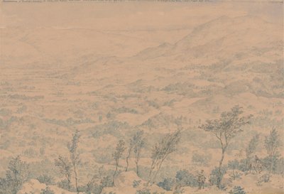 Réminiscence de paysage montagneux en Carie, près de Mylasa, Asie Mineure - Richard Dadd