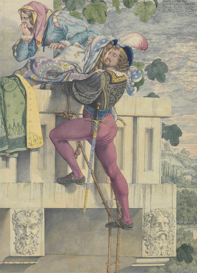Esquisse pour les passions : Amour - Richard Dadd