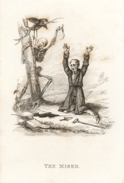 Le squelette de la Mort et l