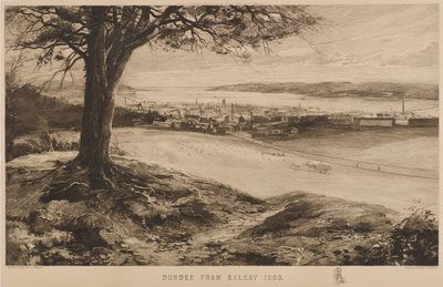 Dundee depuis Balgay - Richard Davidson Winter