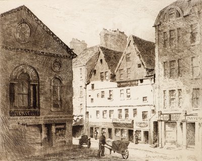 Lady Warkstairs et Union Hall - Richard Davidson Winter