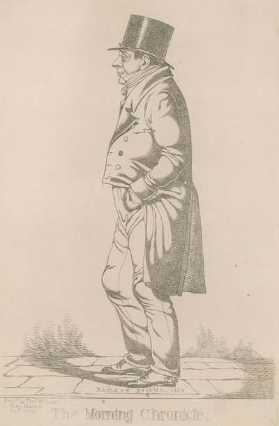 James Perry; The Morning Chronicle - Richard Dighton
