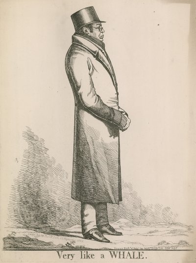 M. Hibers; Très semblable à une baleine - Richard Dighton