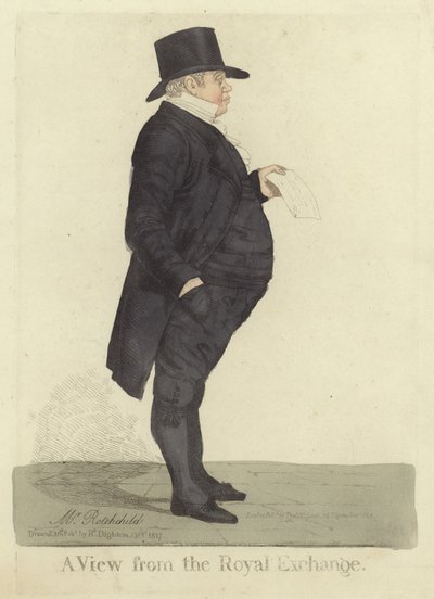 Nathan Mayer Rothschild, 1817 - Richard Dighton