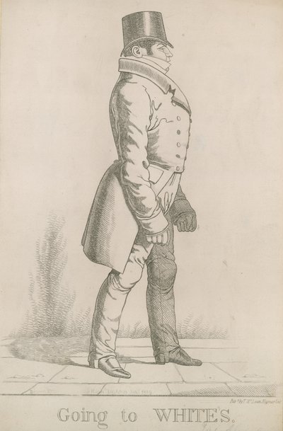 William Arden, 2e baron Alvanley; En route pour White