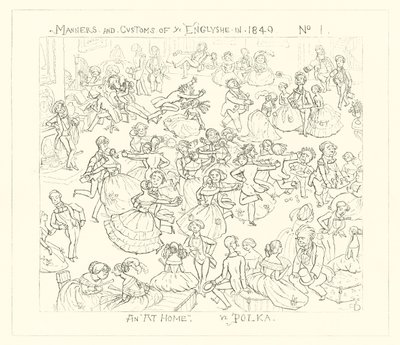 1849, Chez soi, La Polka - Richard Doyle