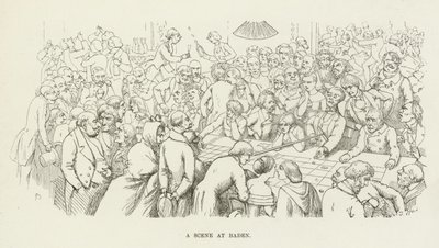 Une scène à Baden - Richard Doyle