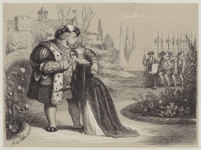 Moment critique dans la vie de Catherine Parr - Richard Doyle