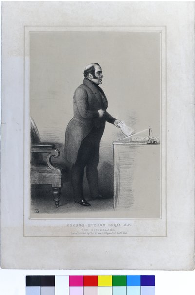 George Hudson Esqre. M.P. pour Sunderland - Richard Doyle