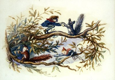Gobelins et écureuils - Richard Doyle