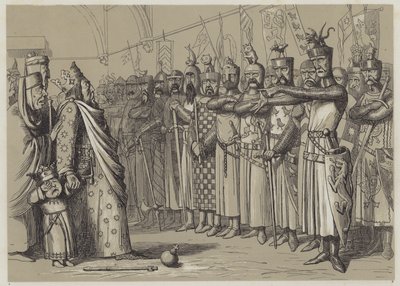 Henri III rencontrant son Parlement - Richard Doyle