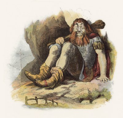 Illustration pour Jack le tueur de géants - Richard Doyle