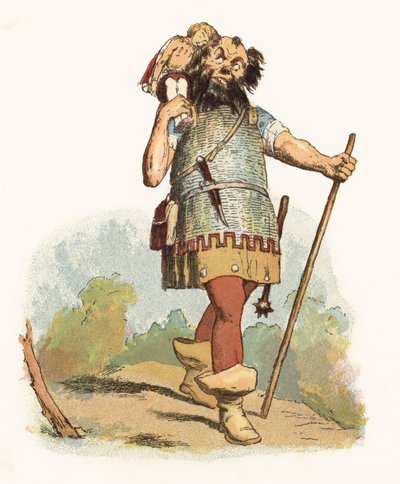 Illustration pour Jack le tueur de géants - Richard Doyle