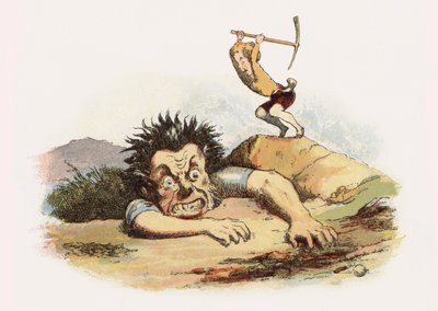 Illustration pour Jack le tueur de géants - Richard Doyle