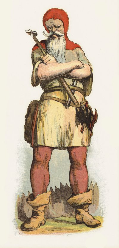 Illustration pour Jack le tueur de géants - Richard Doyle