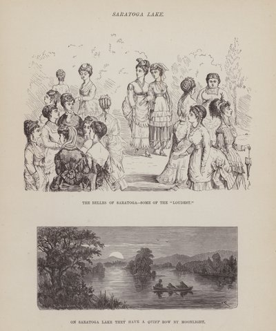 Page du Tour américain de Messieurs Brown, Jones et Robinson (gravure) - Richard Doyle