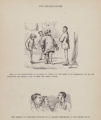 Page de La tournée américaine de Messieurs Brown, Jones et Robinson (gravure) - Richard Doyle