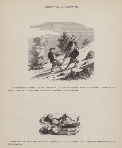 Page de La tournée américaine de Messieurs Brown, Jones et Robinson (gravure) - Richard Doyle