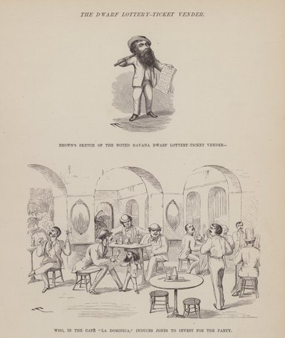 Page de La tournée américaine de Messieurs Brown, Jones et Robinson (gravure) - Richard Doyle