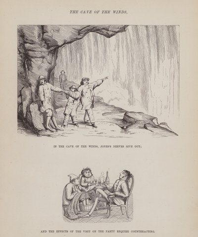 Page du Tour Américain de Messieurs Brown, Jones et Robinson (gravure) - Richard Doyle