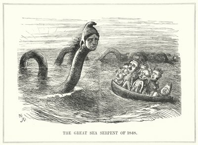 Caricature de Punch : Révolutions de 1848 - Richard Doyle
