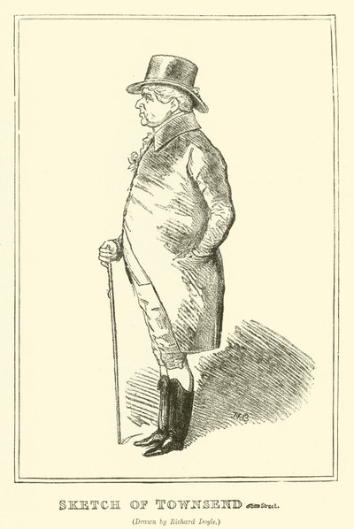 Esquisse de Townsend - Richard Doyle