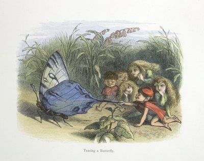 Taquiner un papillon - Richard Doyle