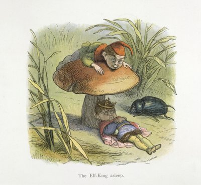 Le Roi des Elfes endormi - Richard Doyle