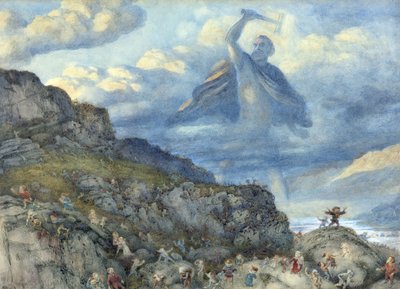 Thor et les nains - Richard Doyle