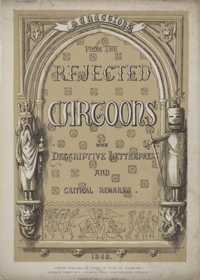 Page de titre pour Sélections des Cartoons Rejetés - Richard Doyle