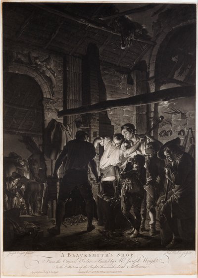 Atelier de forgeron - Richard Earlom