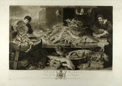 Marché aux poissons - Richard Earlom