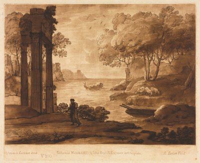Liber Veritatis : No. 200, Une Vue sur le Rivage, avec l
