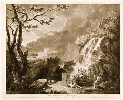 Méléagre et Atalante, vers 1770-1800 - Richard Earlom