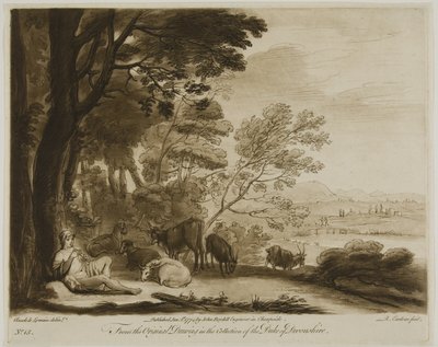 Berger jouant de la flûte - Richard Earlom