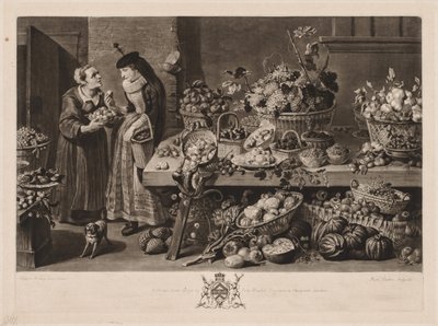 Les Quatre Marchés : Le Marché aux Fruits - Richard Earlom