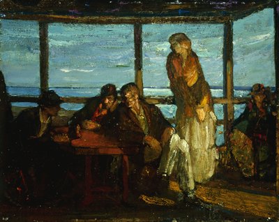 Un Porche, Provincetown, c.1930-35 - Richard Emil Miller