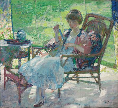 Rêveries, vers 1916 - Richard Emil Miller