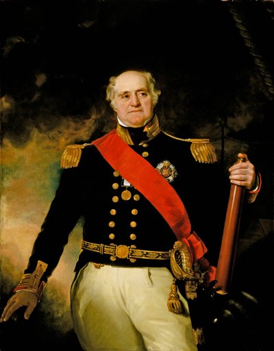 Sir Thomas Masterman Hardy, Vice-Amiral du Bleu (1769-1839) - Richard Evans