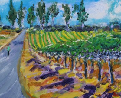 Promenade dans le pays du vin, Napa, 2017 - Richard Fox