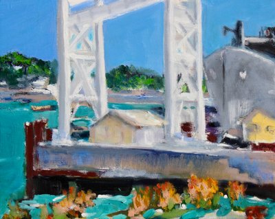 Gantry, Mare Island, 2020 - Richard Fox