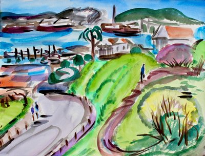 Vue sur la baie - Richard Fox
