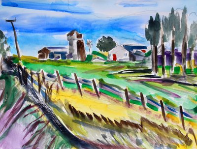 La ferme abandonnée - Richard Fox