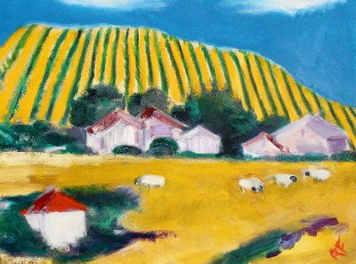 Les collines ont des vignes, Napa - Richard Fox